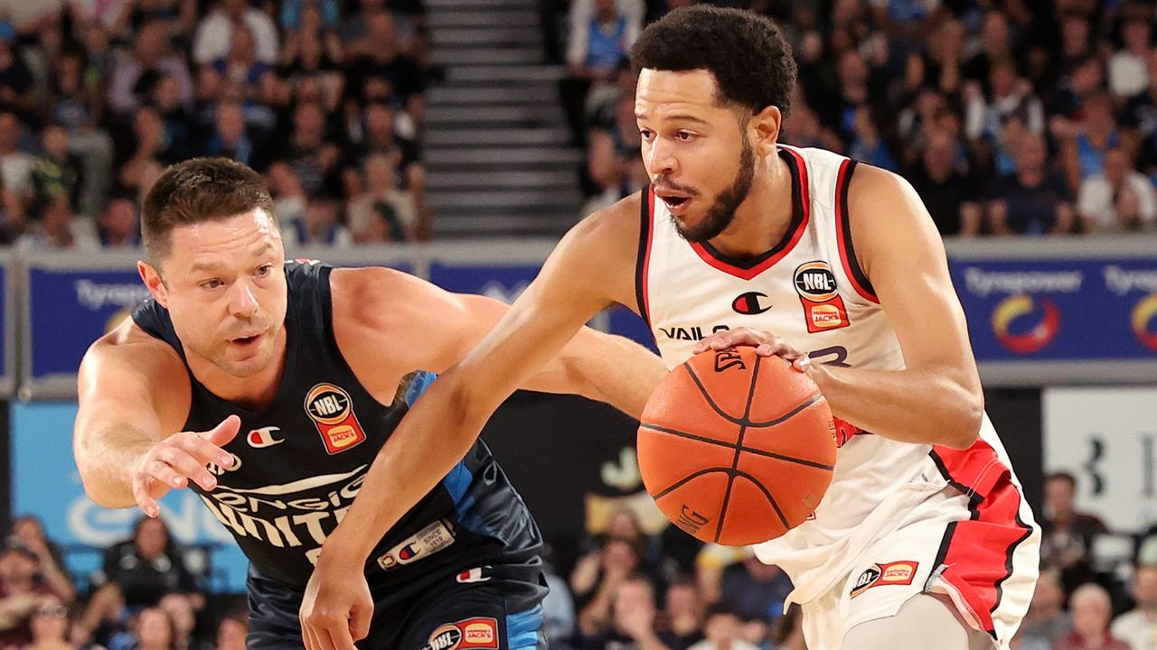 Melbourne United corporate box at John Cain Arena